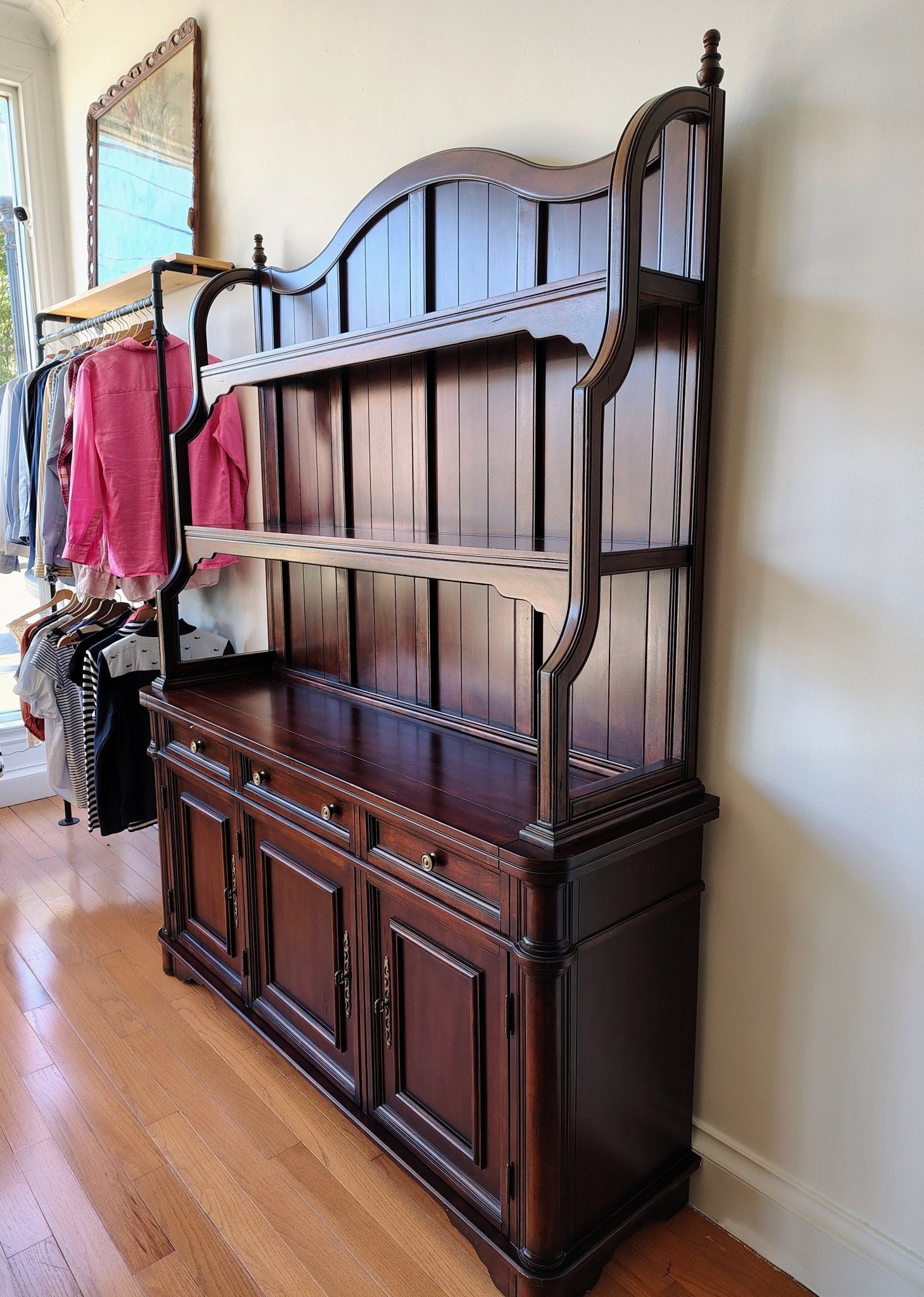 Seven Seas by Hooker Furniture Cherry Hutch & Buffet Sideboard - Loom Vintage