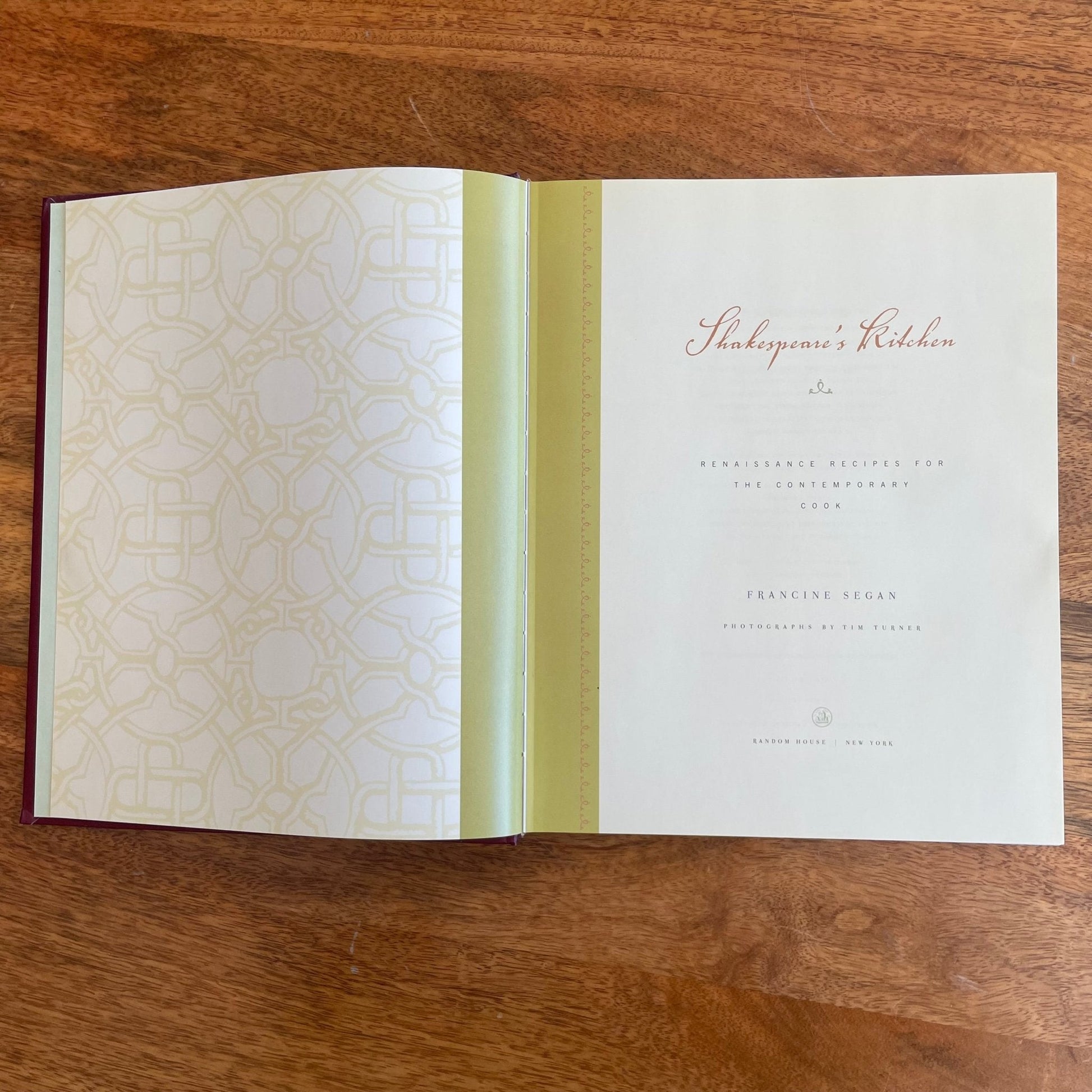 Shakespeare’s Kitchen – Renaissance Recipes for the Contemporary Cook - Loom Vintage