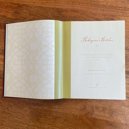 Shakespeare’s Kitchen – Renaissance Recipes for the Contemporary Cook - Loom Vintage