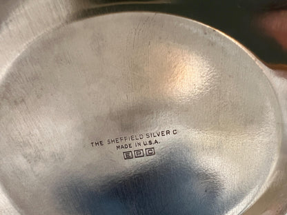 Sheffield Silver Co. MCM Ice Bucket with Pyrex Insert — EPC, USA, 1950s–60s - Loom Vintage
