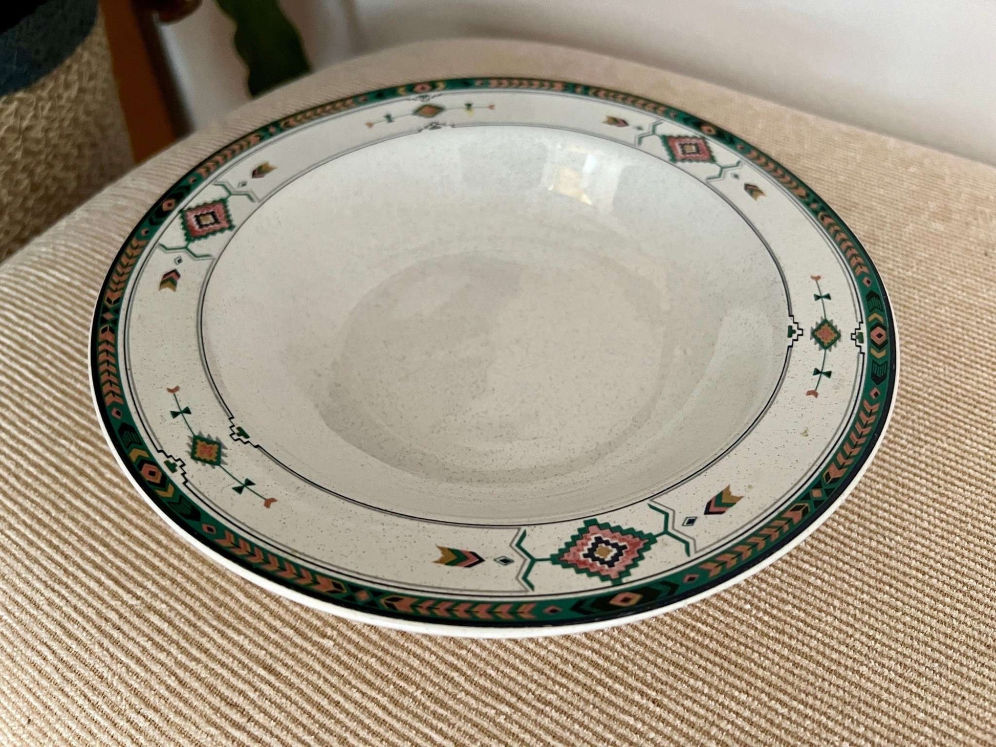 Studio Nova by Mikasa Soup Bowl — Adirondack Aztec - Loom Vintage