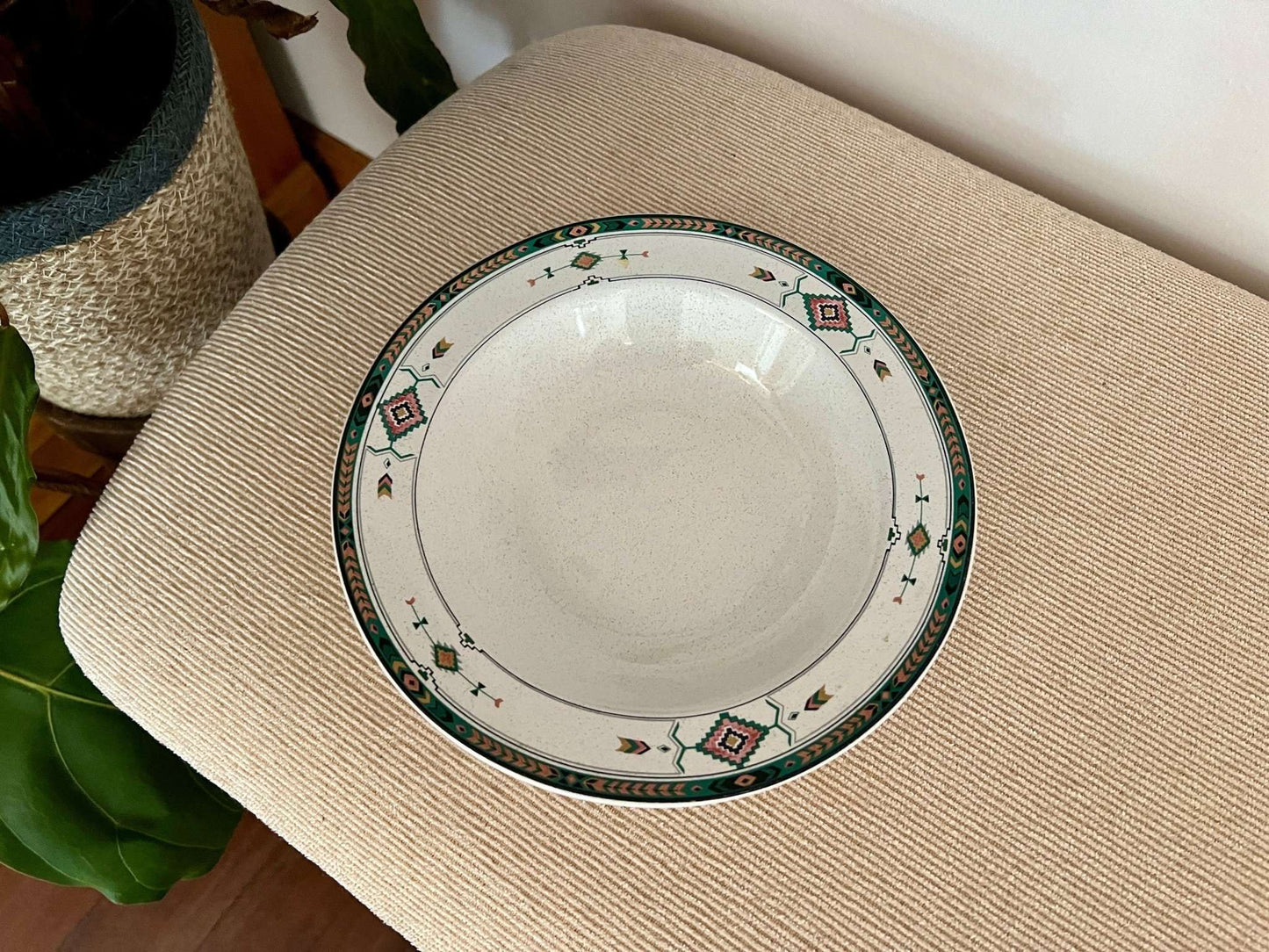 Studio Nova by Mikasa Soup Bowl — Adirondack Aztec - Loom Vintage