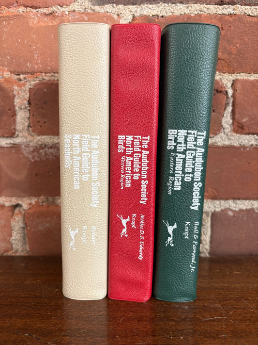 The Audubon Society Field Guide Collection – Eastern Birds, Western Birds & Seashells - Loom Vintage
