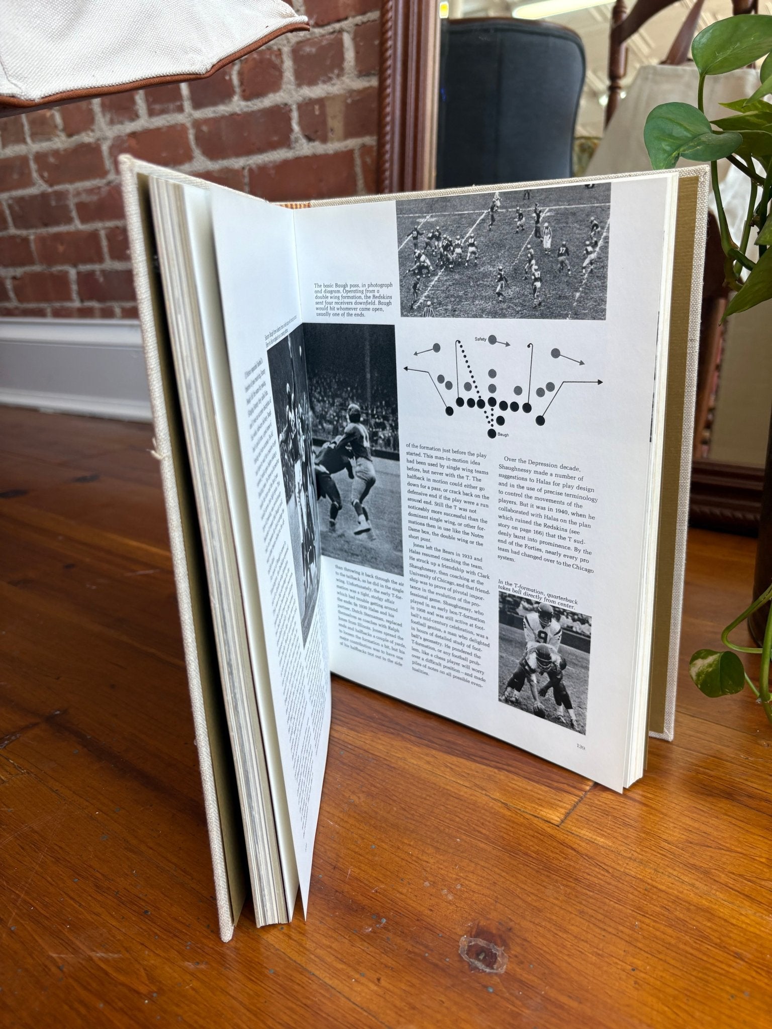 The First 50 Years – NFL History Canvas Hardcover, Heroes & Highlights - Loom Vintage