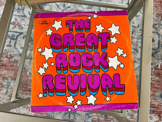 "The Great Rock Revival" 2 - LP Set — Columbia Special Products, 1972, 30 Tracks, 1950s Rock & Doo - Wop - Loom Vintage