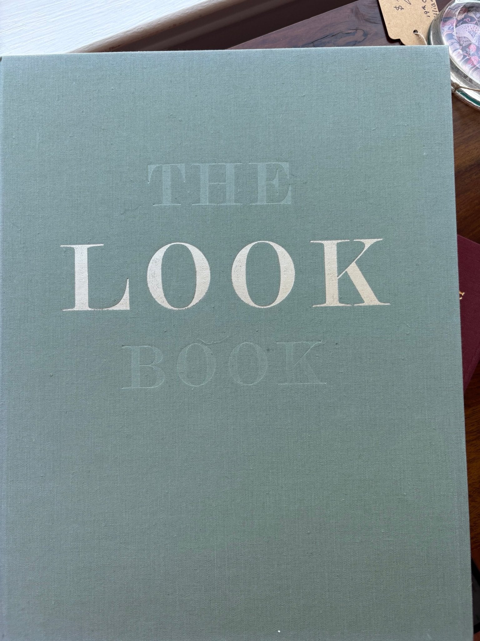 The Look by Abrams – Fashion History Coffee Table Book in Sage Linen - Loom Vintage