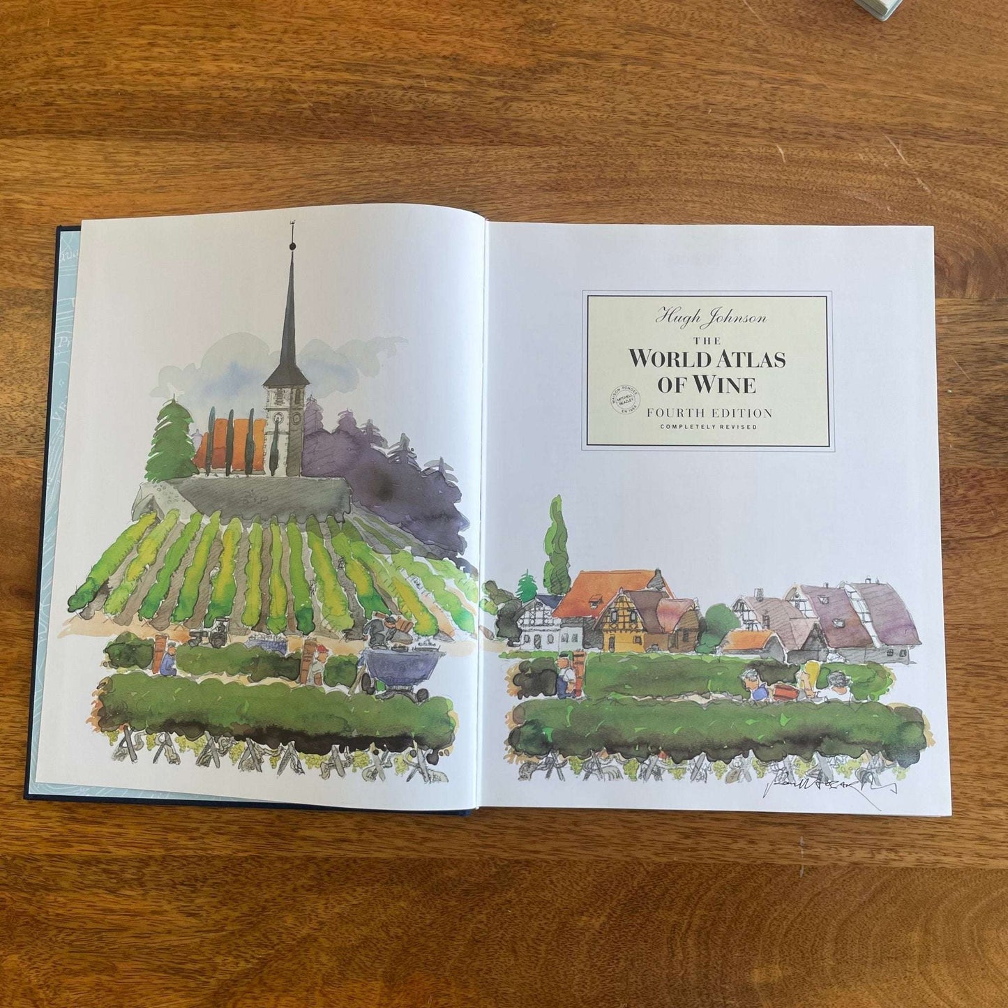 The World Atlas of Wine – 4th Edition Hardcover by Hugh Johnson - Loom Vintage
