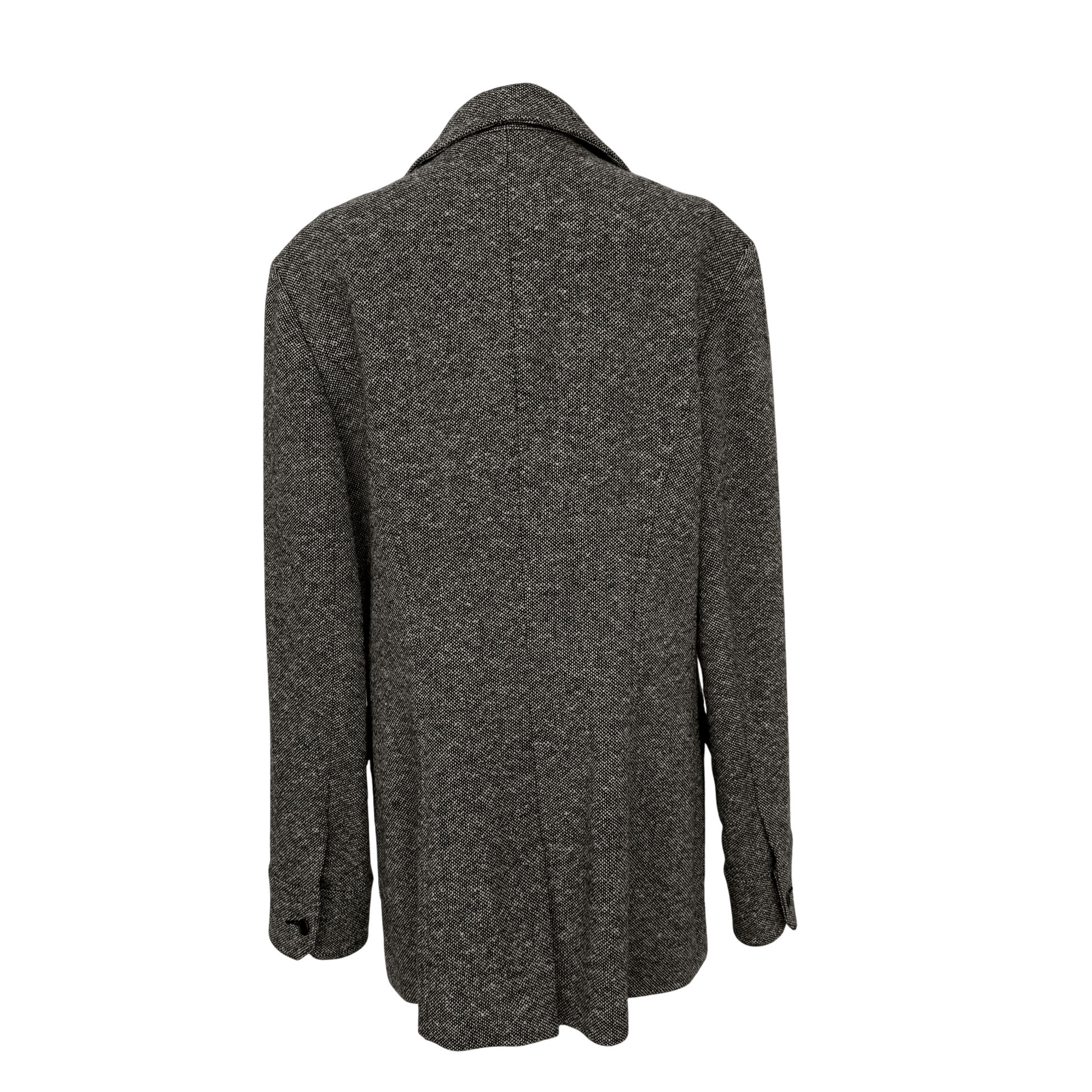 Vintage Anne Klein Wool Tweed Coat (Size 6) - Loom Vintage