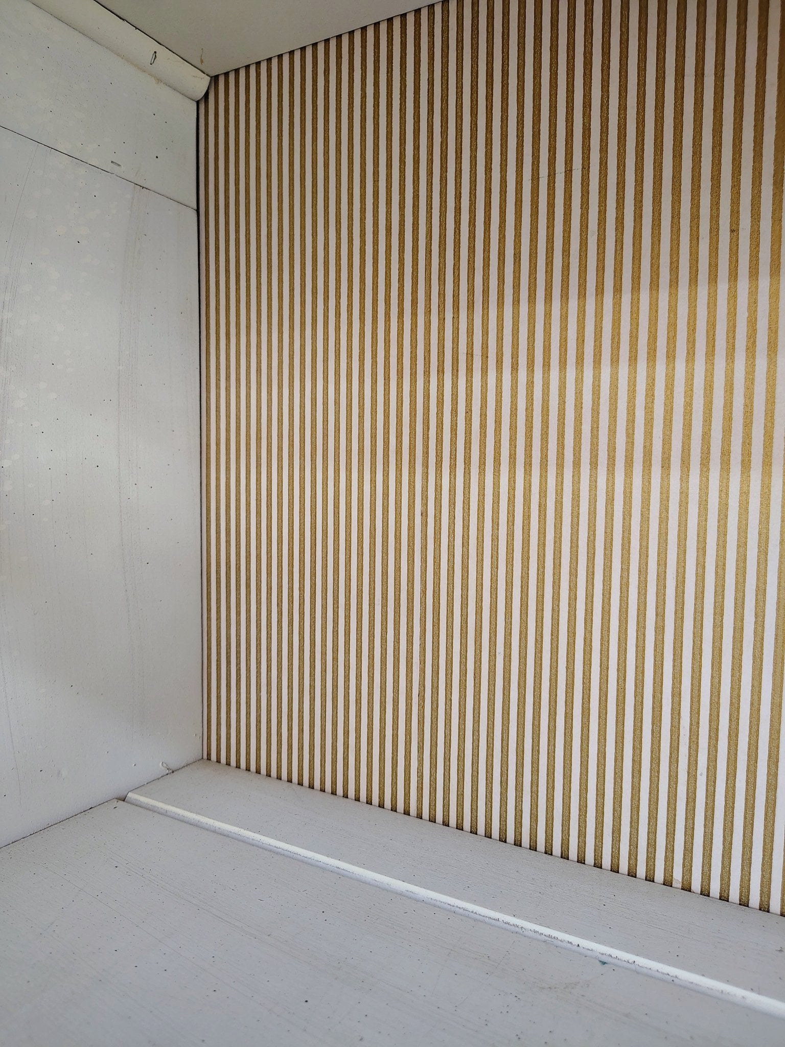 Vintage Chamberlain’s Two - Piece Wood Display Cabinet with Lighting - Loom Vintage