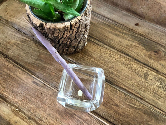 Vintage Crystal Art Deco Ashtray, Royal Kendall Fine Hand Cut Crystal, Japan, Small Spice Dish, Salt Cellar - Loom Vintage