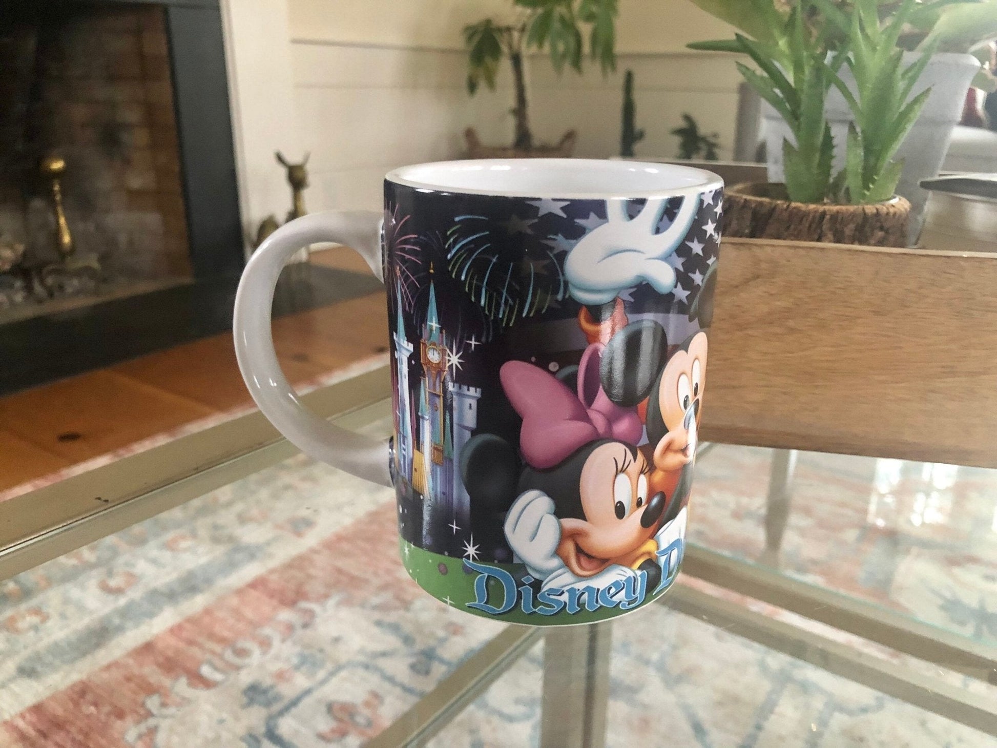 Vintage Disney Dreams Florida, Large Ceramic Mug, Walt Disney World Cup, Disney Gang Collectible Drinkware - Loom Vintage