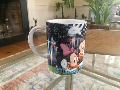 Vintage Disney Dreams Florida, Large Ceramic Mug, Walt Disney World Cup, Disney Gang Collectible Drinkware - Loom Vintage