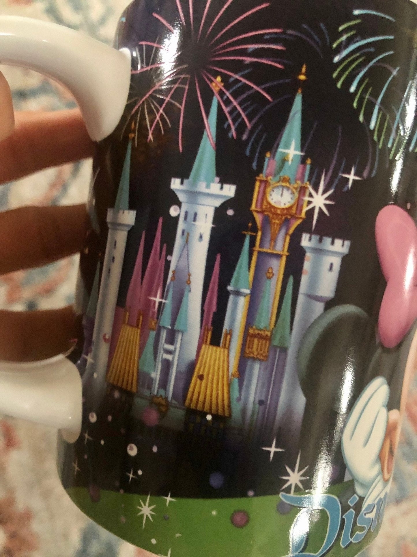Vintage Disney Dreams Florida, Large Ceramic Mug, Walt Disney World Cup, Disney Gang Collectible Drinkware - Loom Vintage