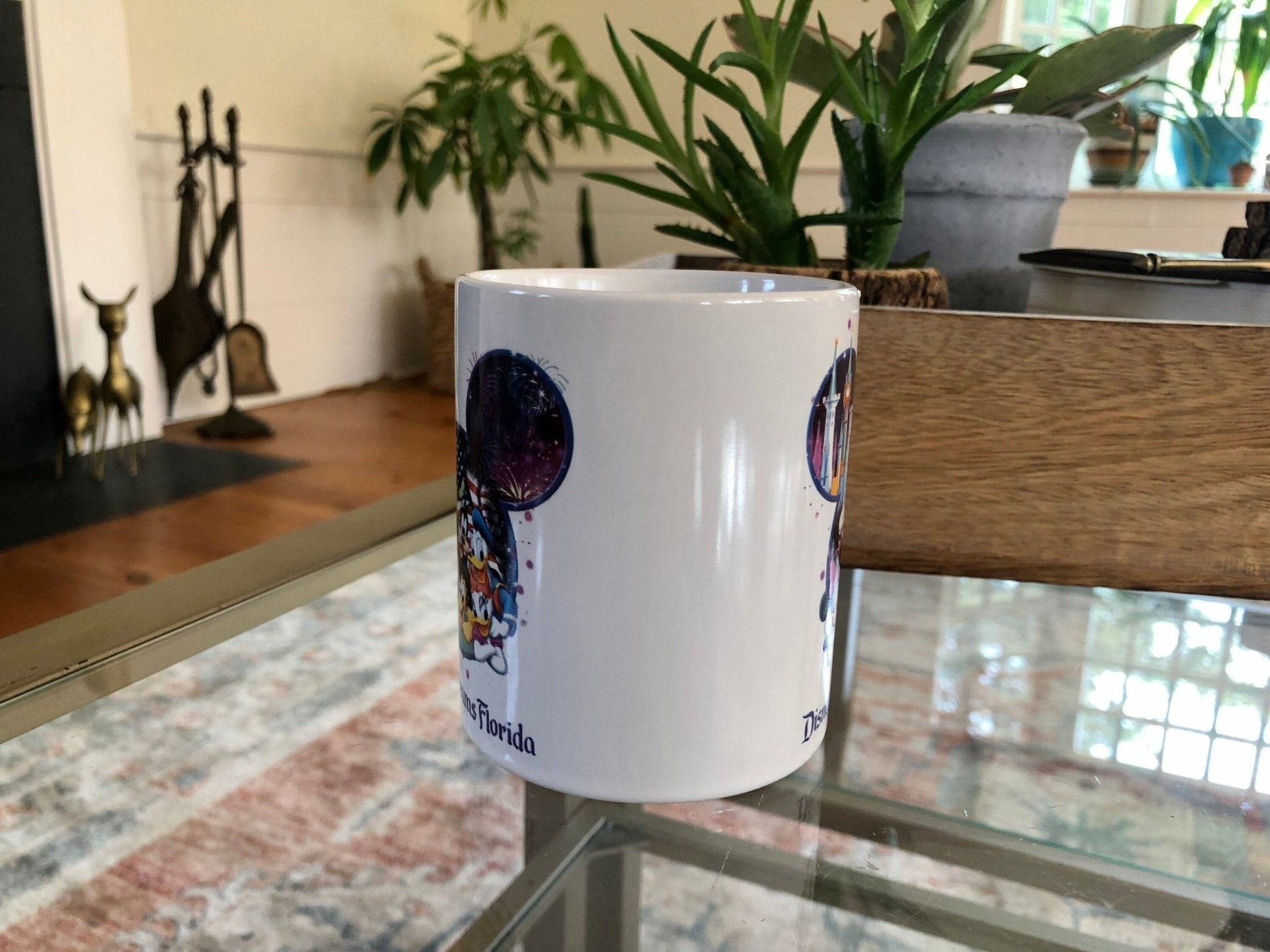 Vintage Disney Dreams Florida, Small Ceramic Cup, Walt Disney World, Disney Gang Collectible Drinkware - Loom Vintage