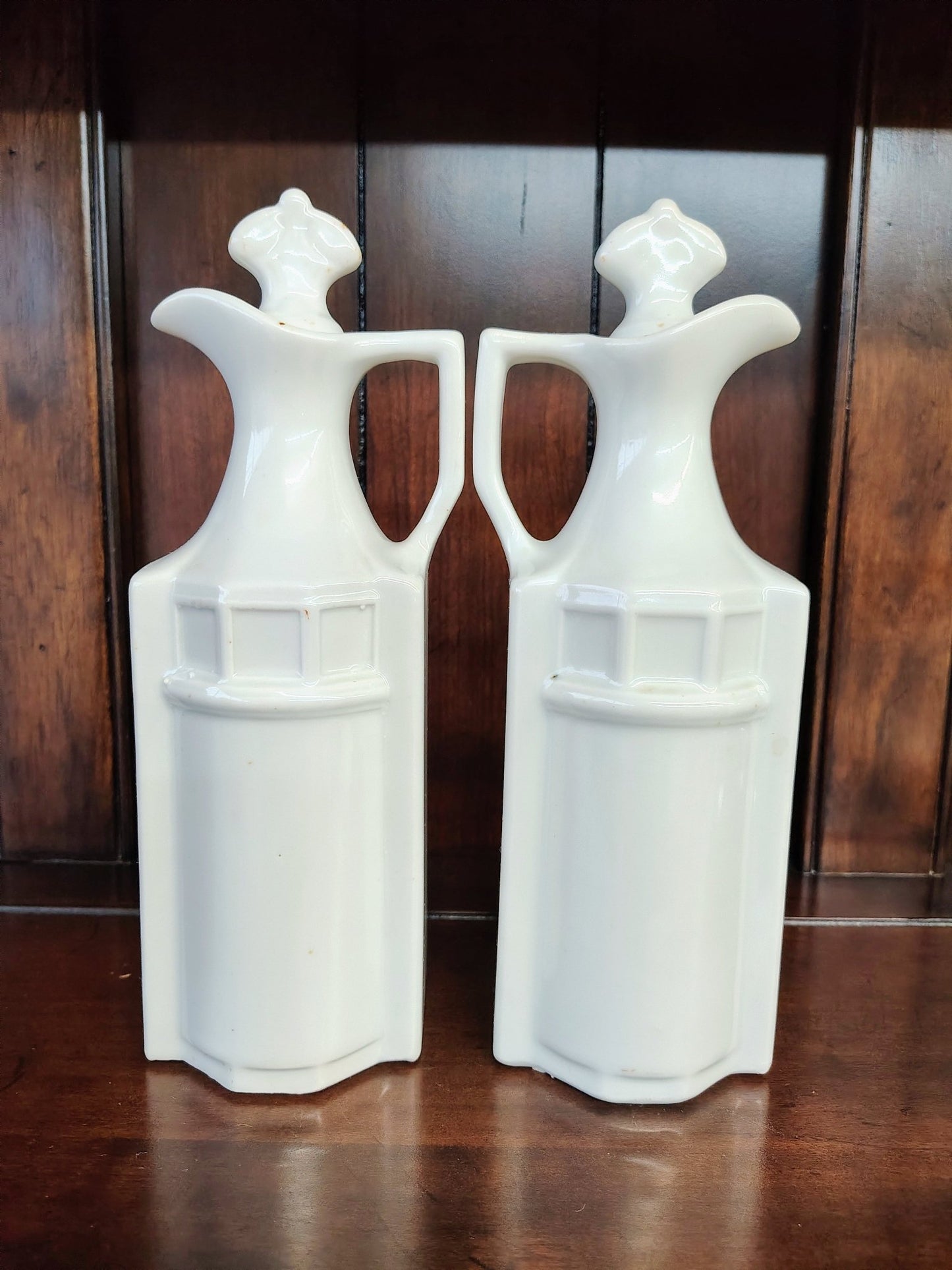 Vintage German Porcelain 13 - Piece Floral Kitchen Canister Set - Loom Vintage