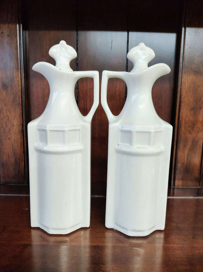 Vintage German Porcelain 13 - Piece Floral Kitchen Canister Set - Loom Vintage