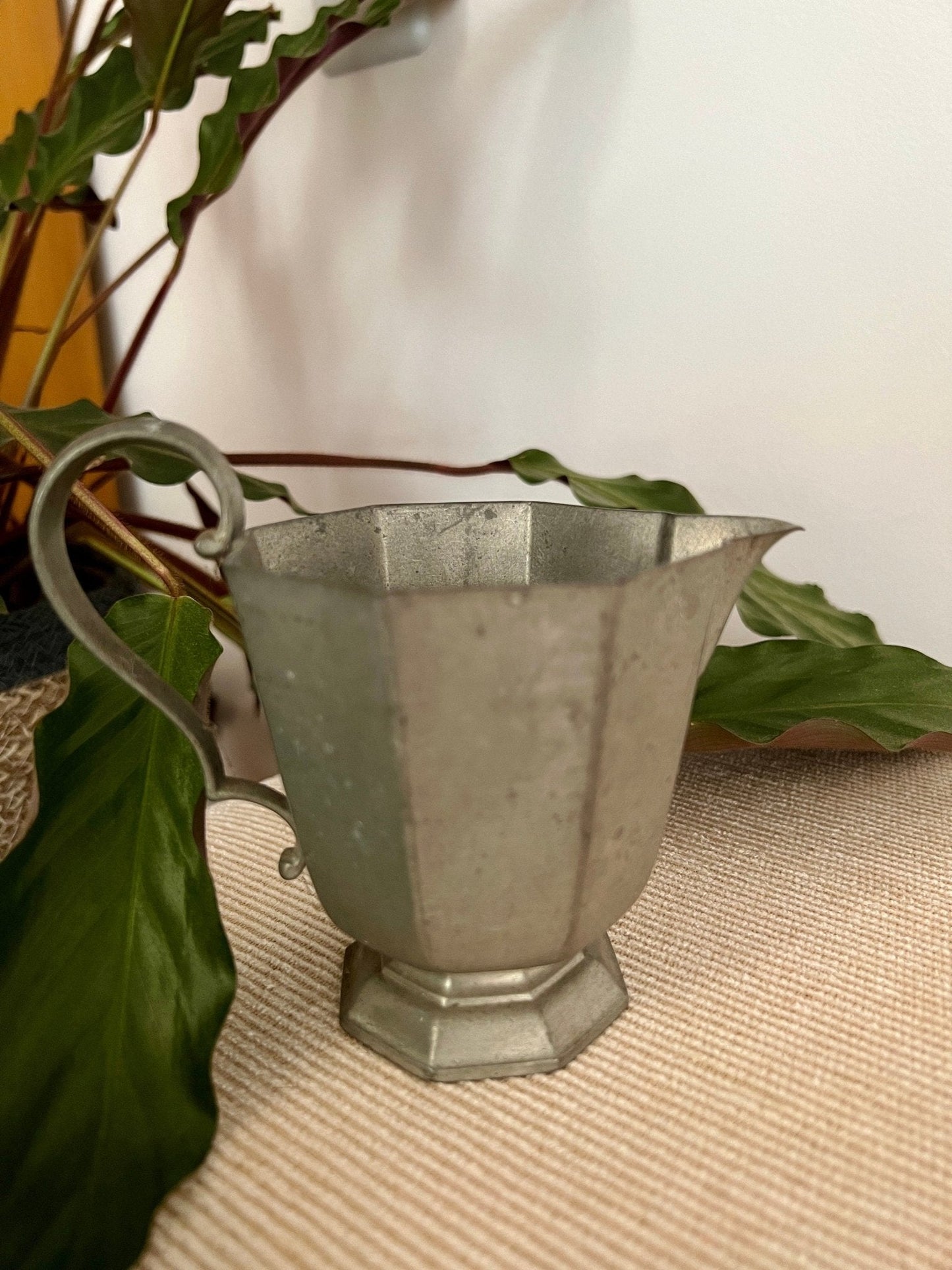 Vintage Gorham Silver Pewter Cream and Sugar Set, Silver Tableware, Planter, Succulent Planters - Loom Vintage