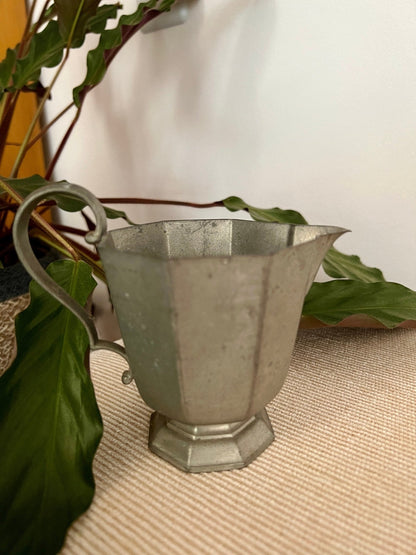 Vintage Gorham Silver Pewter Cream and Sugar Set, Silver Tableware, Planter, Succulent Planters - Loom Vintage