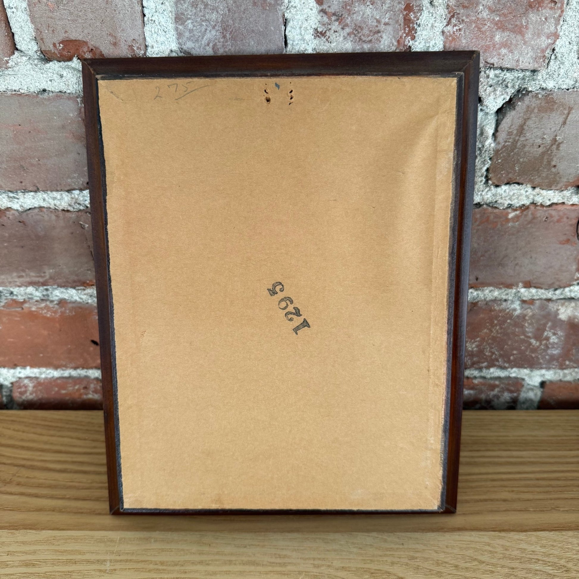 Vintage La Mode Illustrée Fashion Print Framed Wood Gold Trim - Loom Vintage