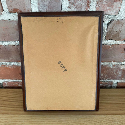 Vintage La Mode Illustrée Fashion Print Framed Wood Gold Trim - Loom Vintage