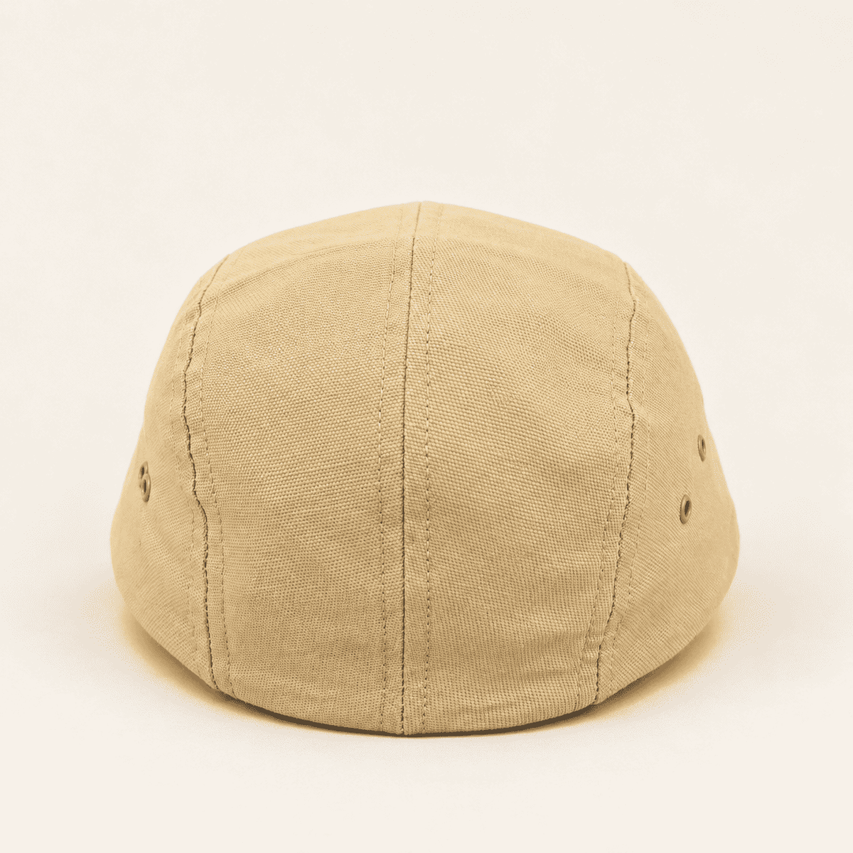 Vintage L.L. Bean long bill fishing cap in khaki cotton, photo 5 of 9