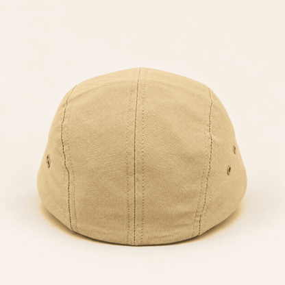 Vintage L.L. Bean long bill fishing cap in khaki cotton, photo 5 of 9