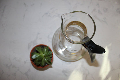 Vintage Mid Century Pyrex Glass Coffee/Tea Carafe Pot - Loom Vintage