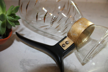 Vintage Mid Century Pyrex Glass Coffee/Tea Carafe Pot - Loom Vintage