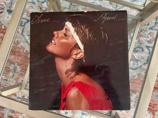 Vintage Olivia Newton John 'Physical' Vinyl Record Album 1981, LP Record Vinyl Album 12", Vinyl Record Album, Untested - Loom Vintage