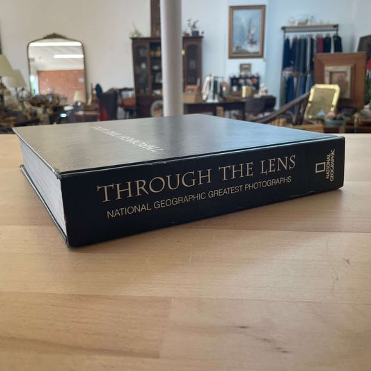 Vintage Photography Coffee Table Book – Through the Lens by National Geographic - Loom Vintage