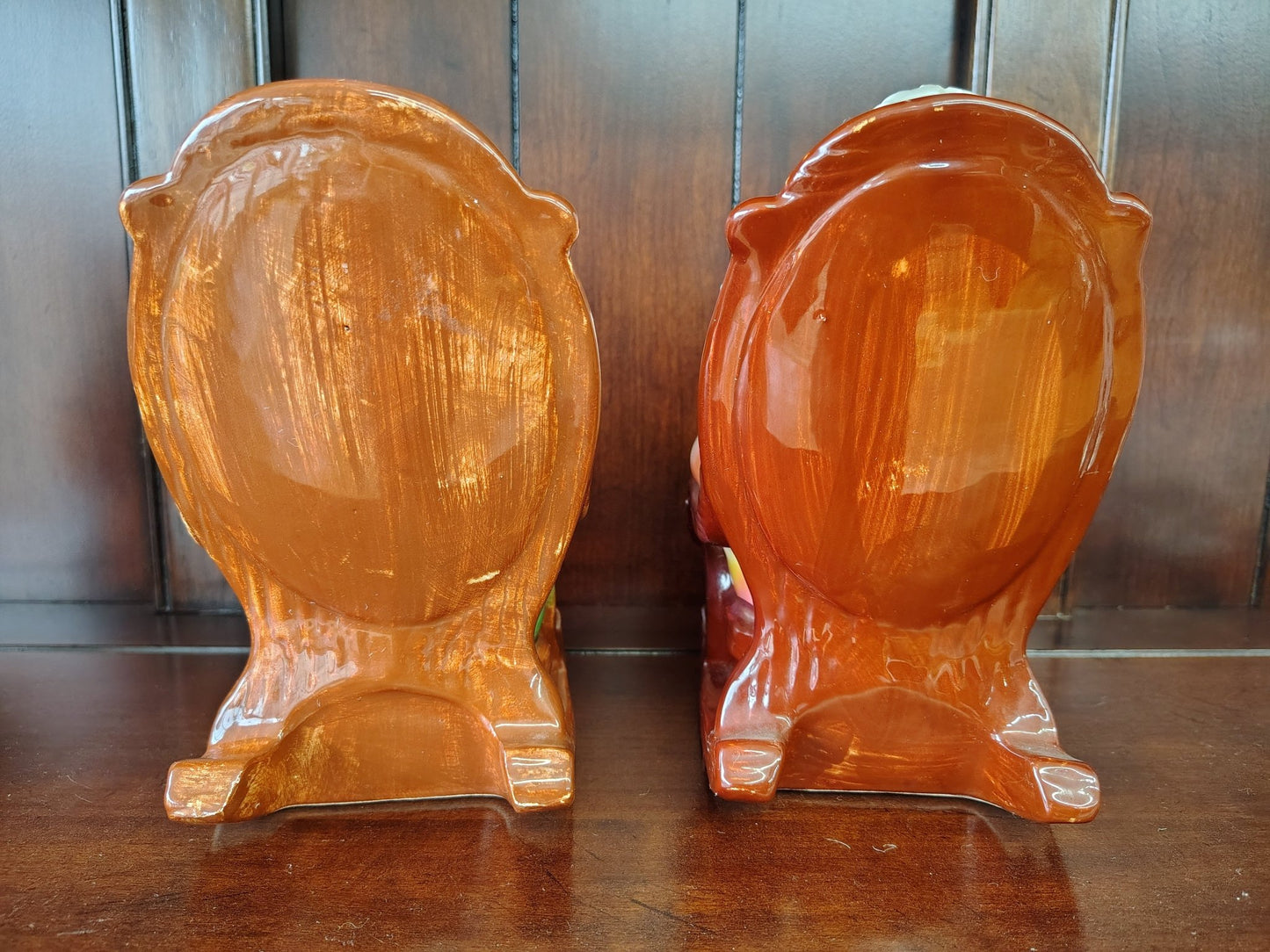 Vintage “Retirement Fund” Grandparents Piggy Banks – Set of 2 – 7.5” - Loom Vintage