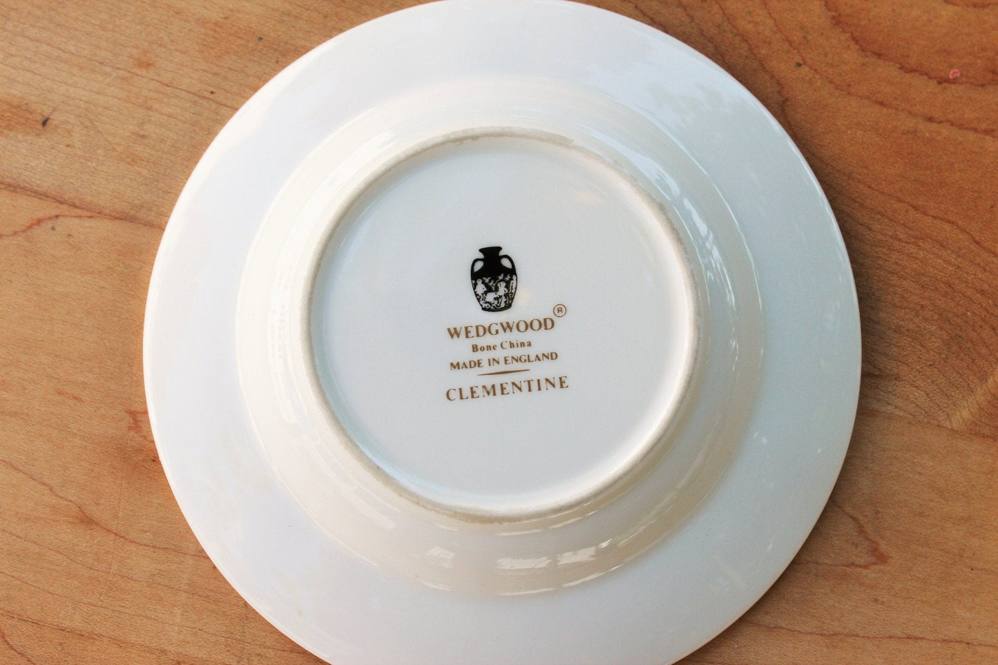 Vintage Wedgewood Floral Ashtray, Clementine Trinket Tray, Ring/Jewelry Dish, Bone China, England - Loom Vintage