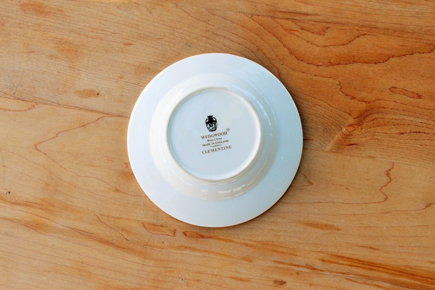 Vintage Wedgewood Floral Ashtray, Clementine Trinket Tray, Ring/Jewelry Dish, Bone China, England - Loom Vintage