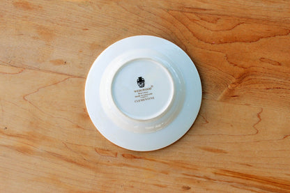 Vintage Wedgewood Floral Ashtray, Clementine Trinket Tray, Ring/Jewelry Dish, Bone China, England - Loom Vintage