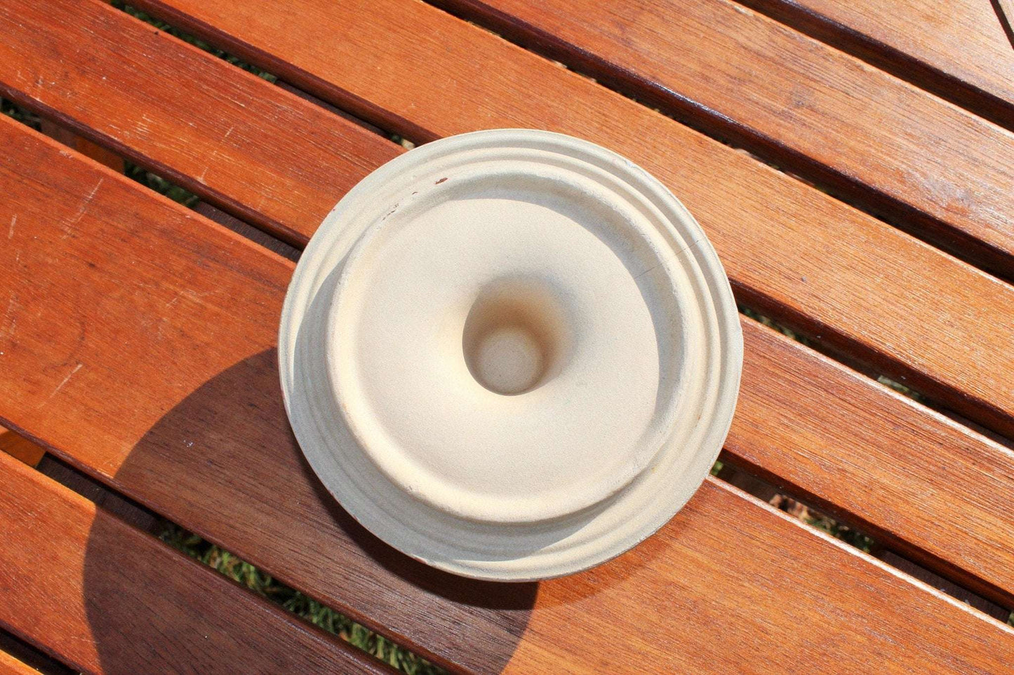 Vintage White Pink Pottery Crockery Jar Set | Metal Locking Pottery Lidded Spice Jar | Farmhouse Kitchen Heavy Ceramic Pots | Spice Jars - Loom Vintage