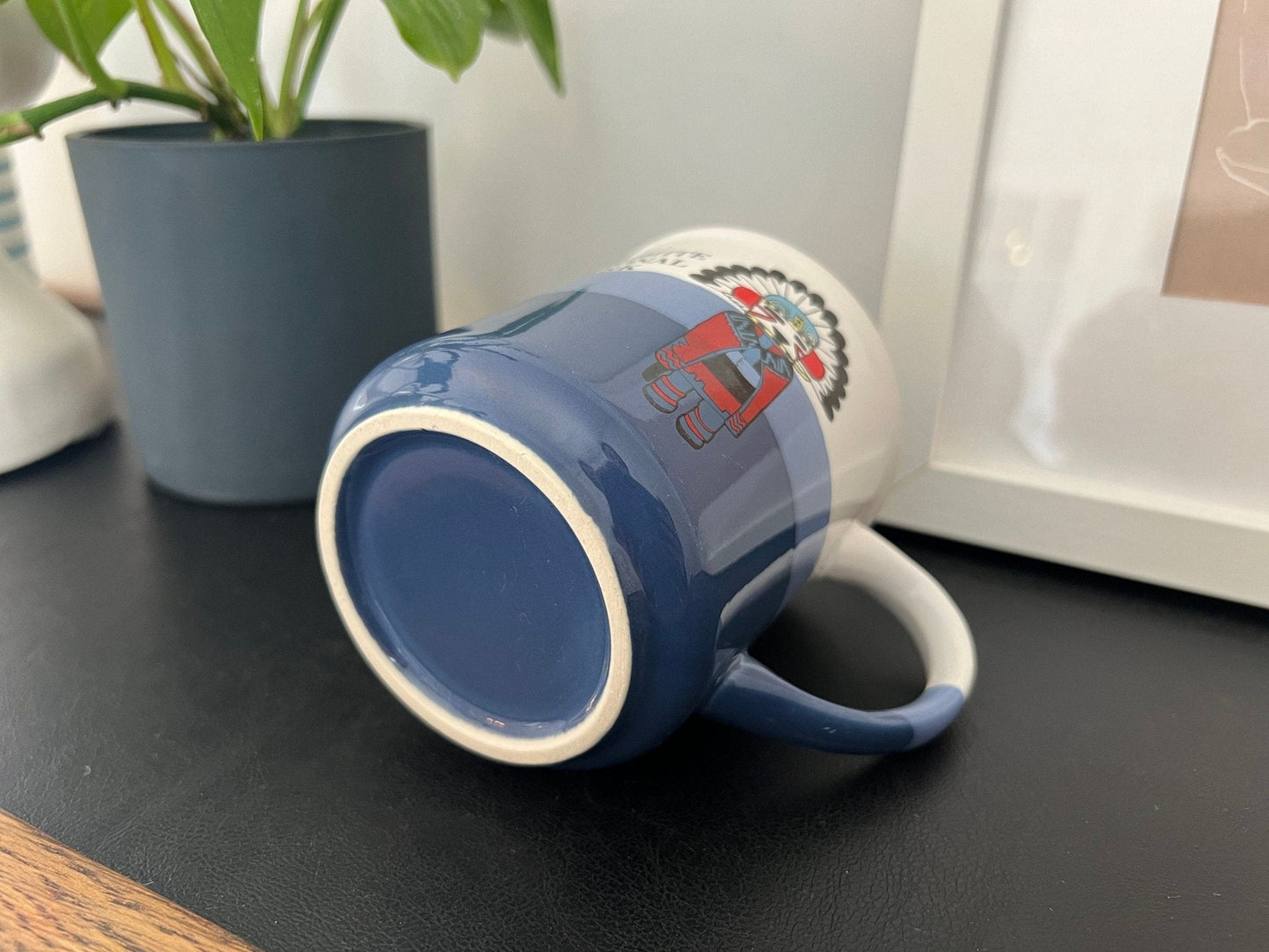 Vintage Yosemite National Park Mug Coffee, Blue tea Mug in Exceptional Condition - Loom Vintage