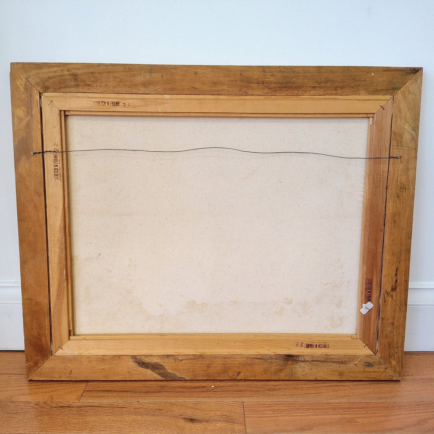 Webb Signed Oil on Canvas Landscape — Sunset Waterscape, 1980, Framed 32" × 26" - Loom Vintage