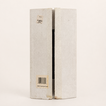 Box label showing barcode and "Gingerbread Plaque" with price sticker