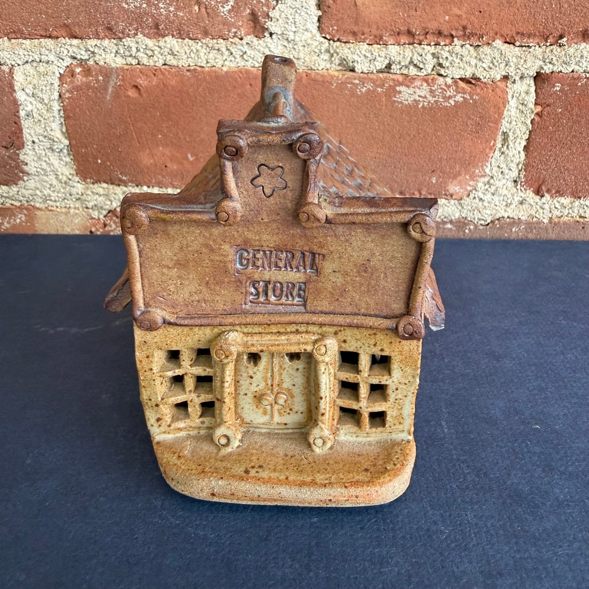 Windy Meadows Pottery General Store House by Jan Richardson - Loom Vintage