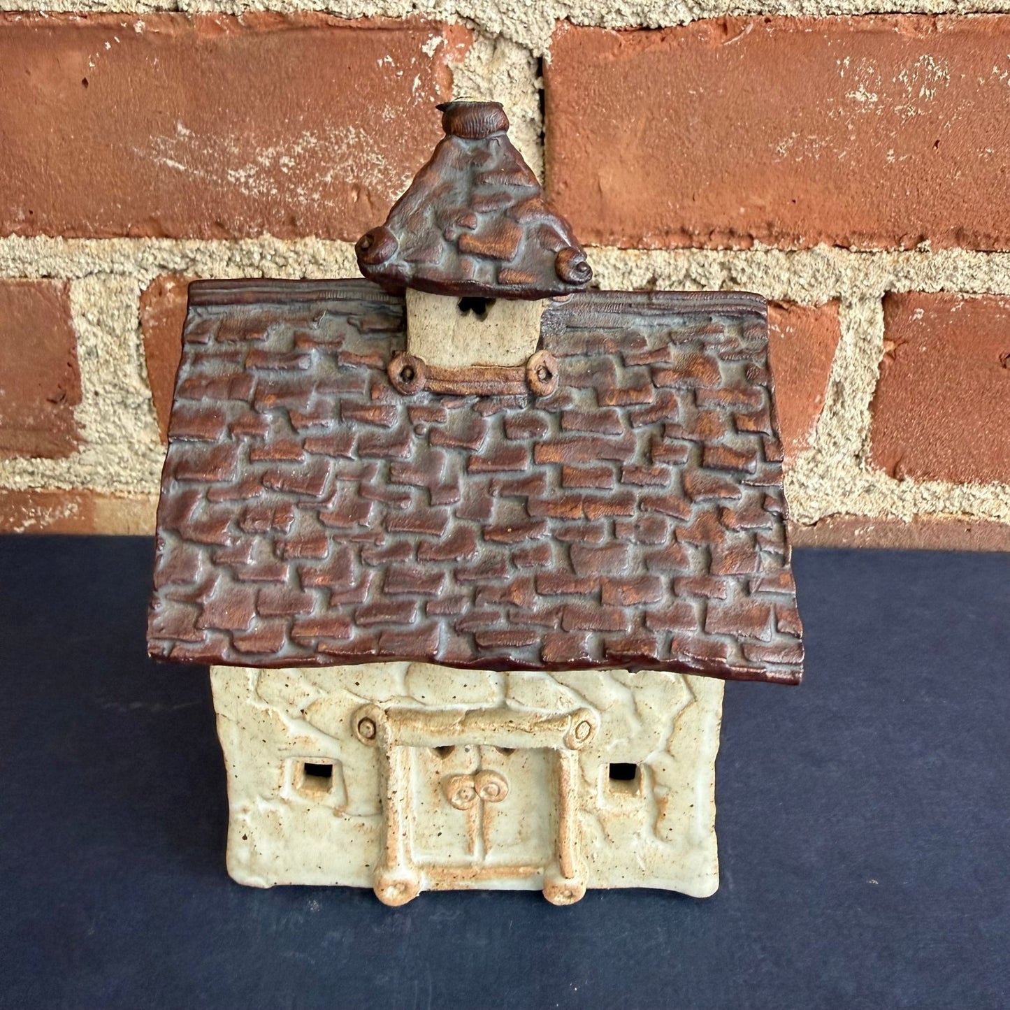 Windy Meadows Pottery Handcrafted Village House by Jan Richardson - Loom Vintage