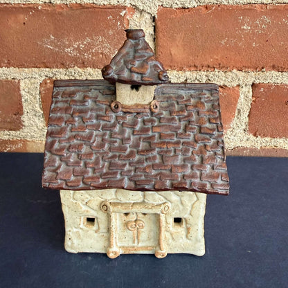 Windy Meadows Pottery Handcrafted Village House by Jan Richardson - Loom Vintage