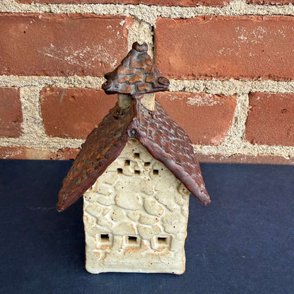 Windy Meadows Pottery Handcrafted Village House by Jan Richardson - Loom Vintage