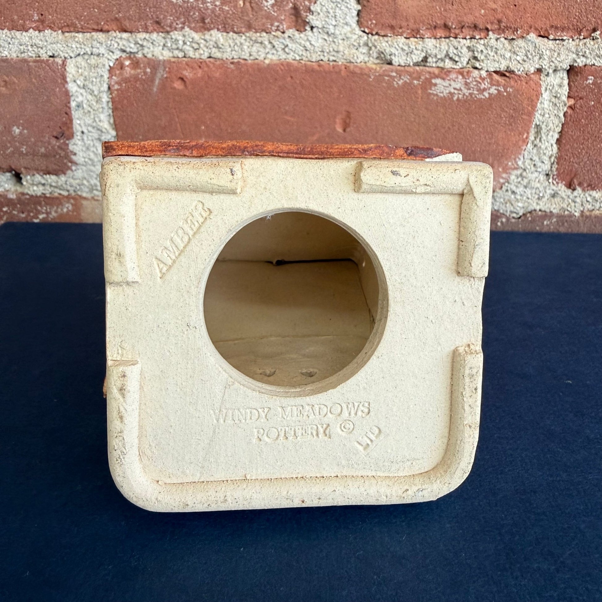 Windy Meadows Pottery Library House by Jan Richardson - Loom Vintage