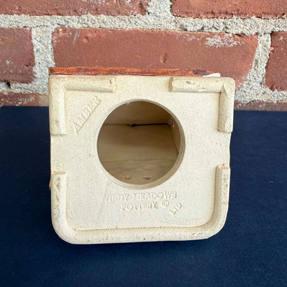 Windy Meadows Pottery Library House by Jan Richardson - Loom Vintage