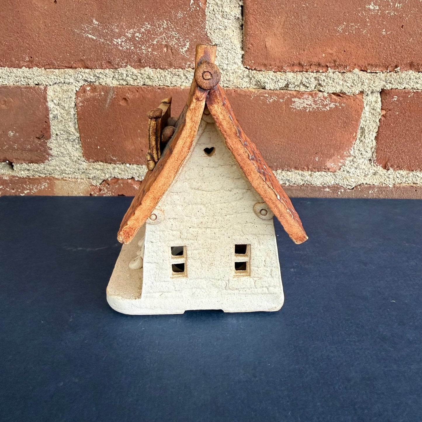 Windy Meadows Pottery Library House by Jan Richardson - Loom Vintage