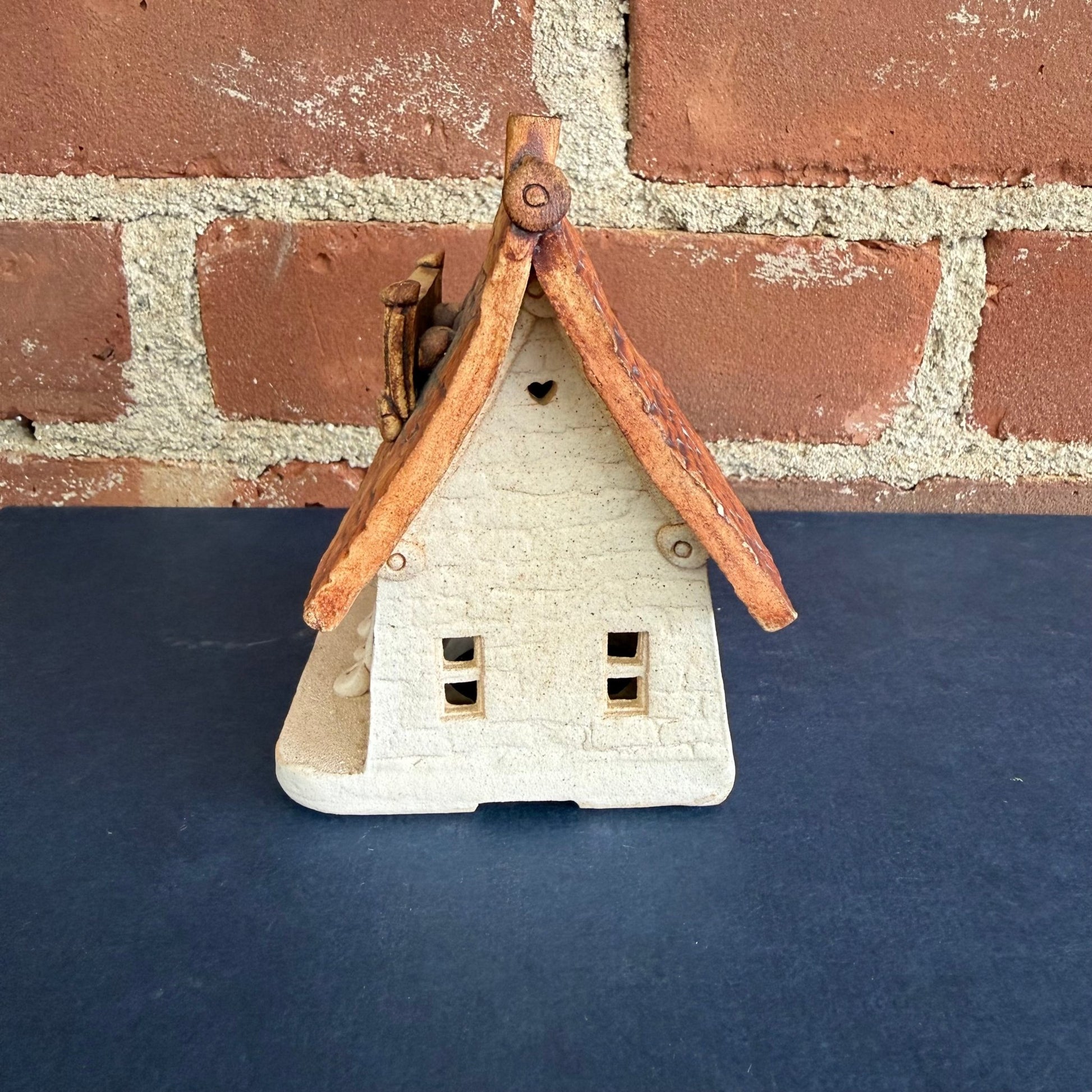 Windy Meadows Pottery Library House by Jan Richardson - Loom Vintage