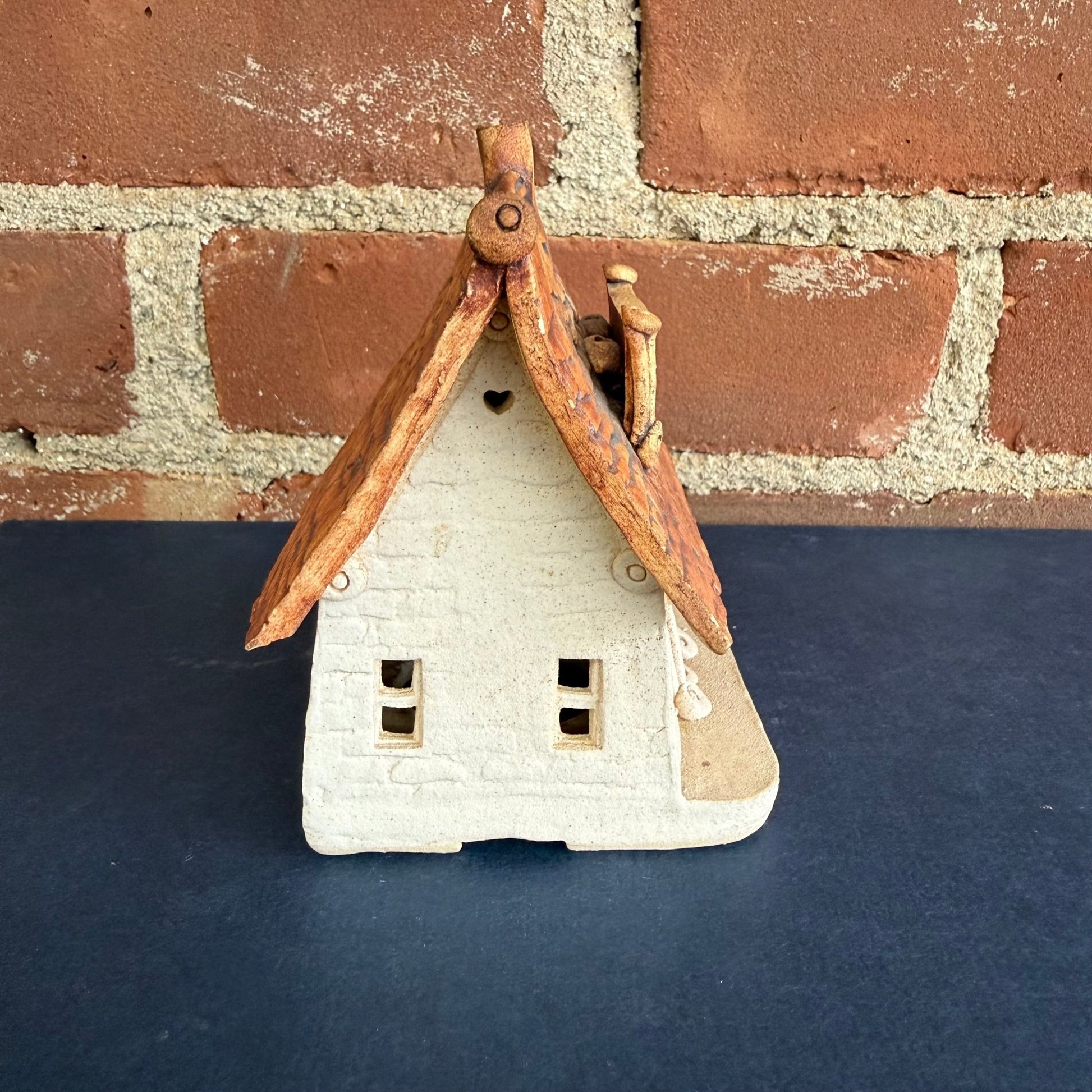 Windy Meadows Pottery Library House by Jan Richardson - Loom Vintage