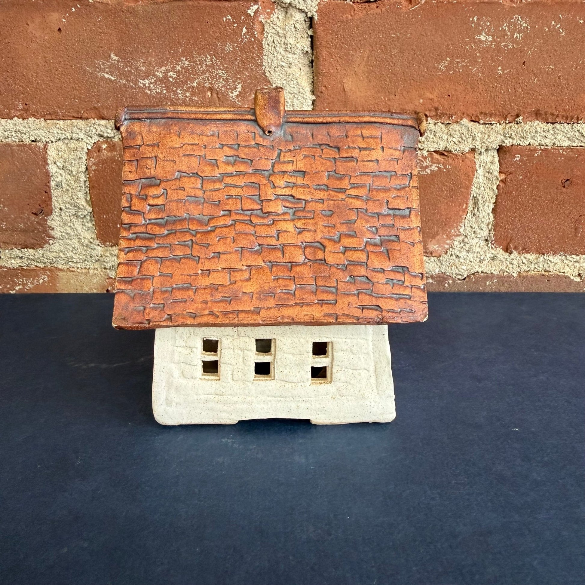 Windy Meadows Pottery Library House by Jan Richardson - Loom Vintage
